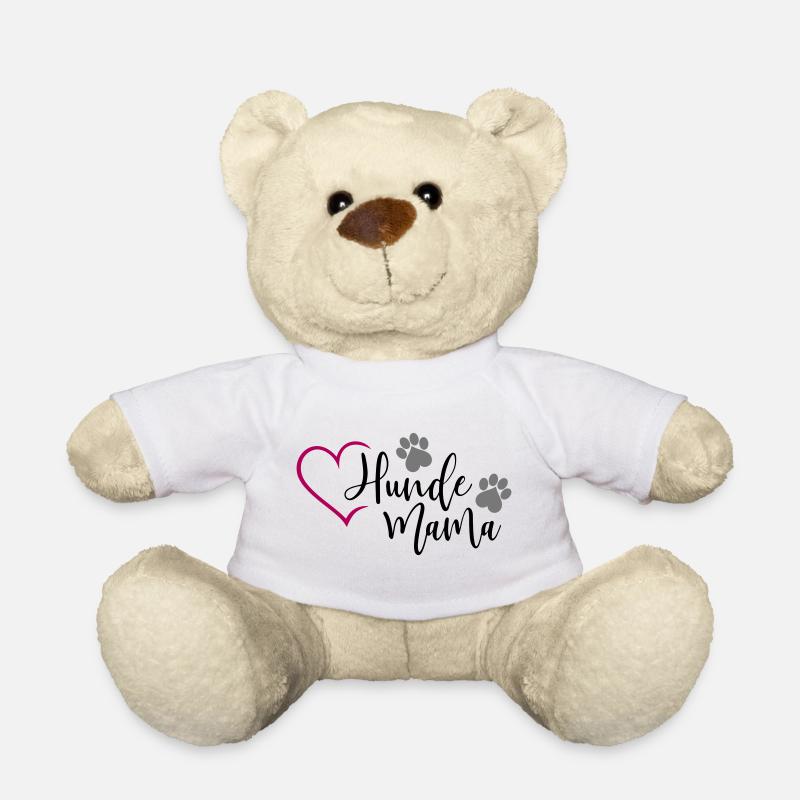 Hund Hunde Mama  - Teddy - Weiß