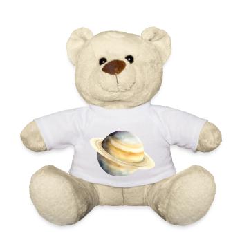 Saturn - Teddy Bear - white - Front