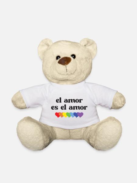 LGBT Pride Monat - El Amor es el Amor - Teddy - Weiß