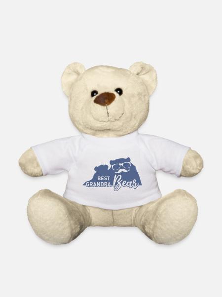 Best grandpa bear - Teddy Bear - white