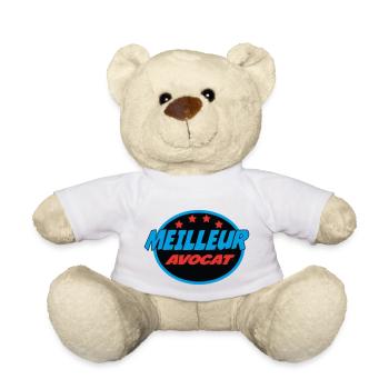 MEILLEUR AVOCAT - Nounours - blanc - Devant