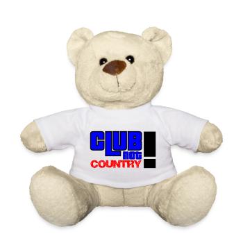 Club not country - Teddy - Weiß - Vorne