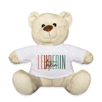 Lehrerin Latein Lateinlehrerin Gymnasium Geschenk - Teddy - Weiß - Vorne