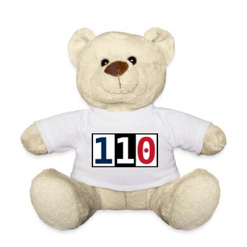 110 - Nounours - blanc - Devant