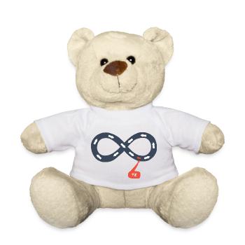 Moi et l'infini, à contre-courant - Nounours - blanc - Devant