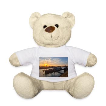 Duisburg Ruhrort (Poster) - Teddy - Weiß - Vorne