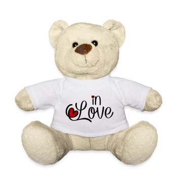 Verliebt - Teddy - Weiß - Vorne