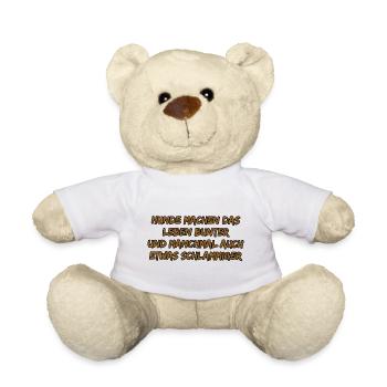 Hundebunte Lebensfreude - Teddy - Weiß - Vorne