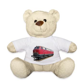 Locomotive DB216 - Teddy Bear - white - Front