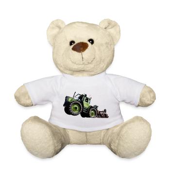 Grüner Traktor MB trac 1300 Hochstarter - Teddy - Weiß - Vorne