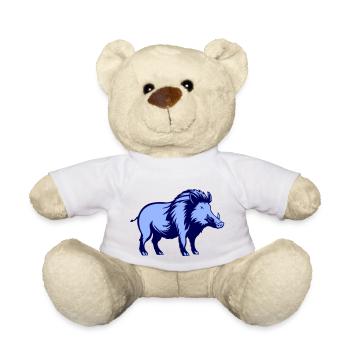 Sanglier - Nounours - blanc - Devant