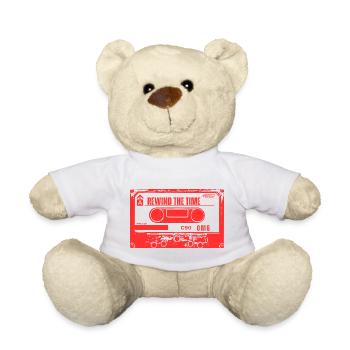 Rewind the time - Teddy Bear - white - Front