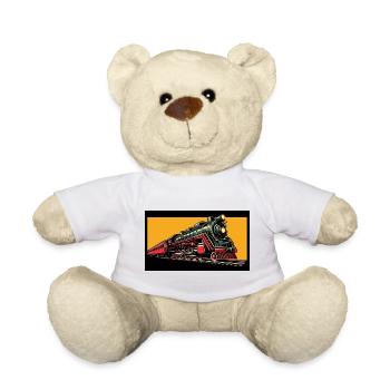 Train 1 3 - Teddy Bear - white - Front