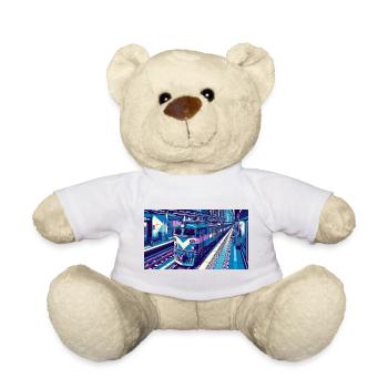 Train 2 4 - Teddy Bear - white - Front