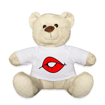 anniversary. Anniversary Decade. humor. funny - Teddy Bear - white - Front