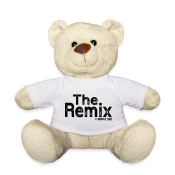 The Remix by mom & dad – Funny children's design - Teddy Bear - white - Front