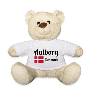 Aalborg Denmark - Stylish prints - Teddy Bear - white - Front