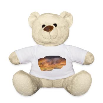 träumender Polarfuchs - Teddy - Weiß - Vorne