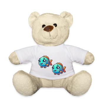 Bande dessinée Poisson 2 - Nounours - blanc - Devant