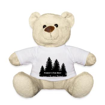 Forest = For Rest - Nounours - blanc - Devant