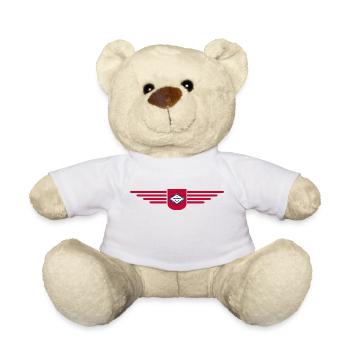 Arkansas Fan T-Shirt – Nature & Culture - Teddy Bear - white - Front