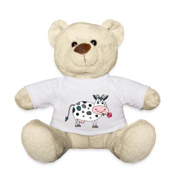 Vache - Nounours - blanc - Devant