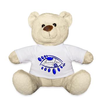 Le Changement Marin- Design Abstrait - Nounours - blanc - Devant