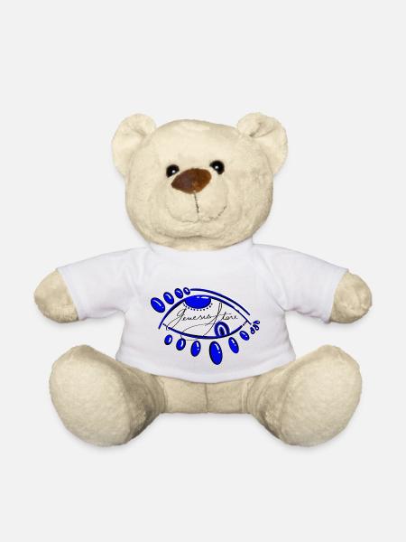 Le Changement Marin- Design Abstrait - Nounours - blanc