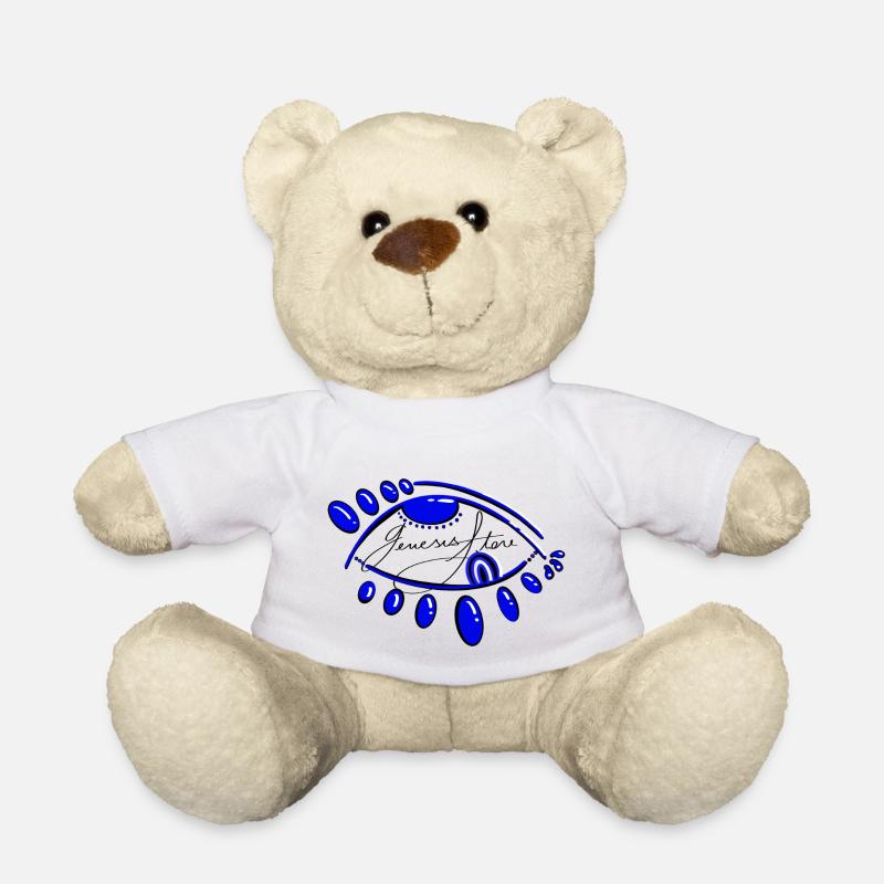 Le Changement Marin- Design Abstrait - Nounours - blanc