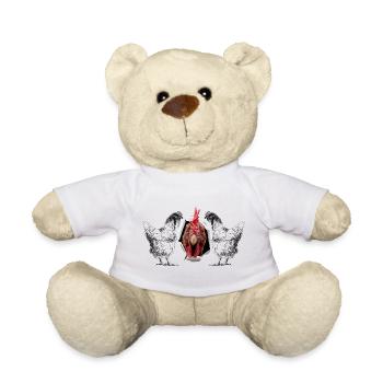 Happy Easter - Teddy - Weiß - Vorne
