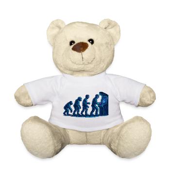 Entwicklung in Richtung Retro-Arcade - Teddy - Weiß - Vorne