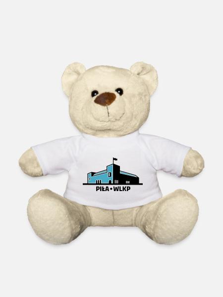Die Stadt Piła Wielkopolski und die Polizeischule - Teddy - Weiß