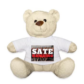 Imprimé INDONET Satay Kambing - Nounours - blanc - Devant