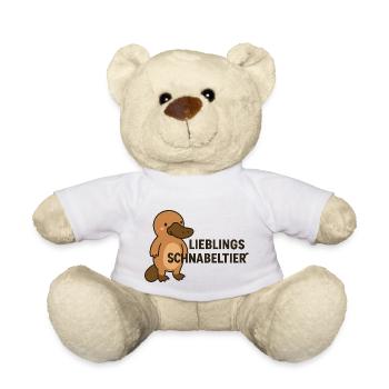 LIEBLINGS SCHNABELTIER - Teddy - Weiß - Vorne