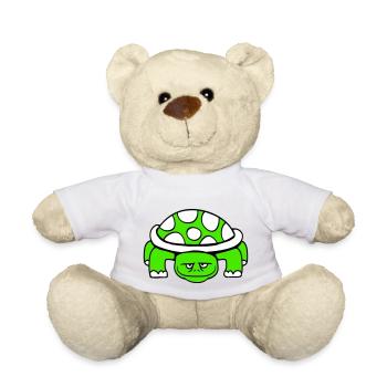 Turtle Cute Cute Funny Turtle Shell - Teddy Bear - white - Front