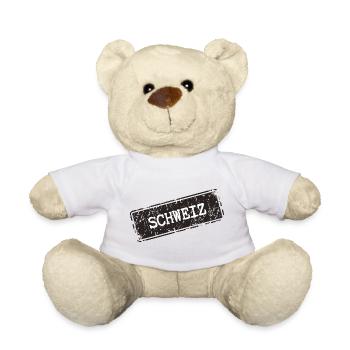Suisse - Nounours - blanc - Devant