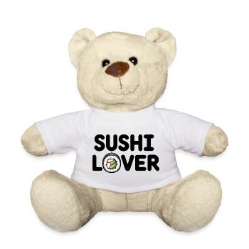 Sushi Lover - Teddy Bear - white - Front