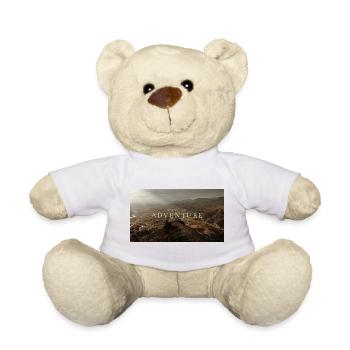 Abenteuer Grafik T-Shirt - Teddy - Weiß - Vorne