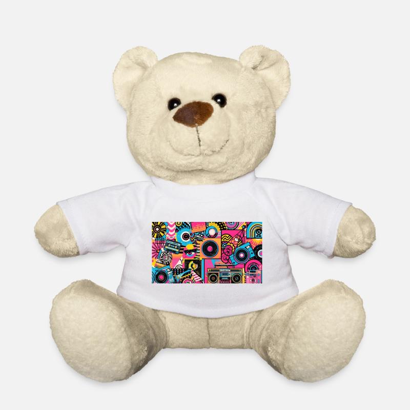 Pop-Art - Teddy - Weiß