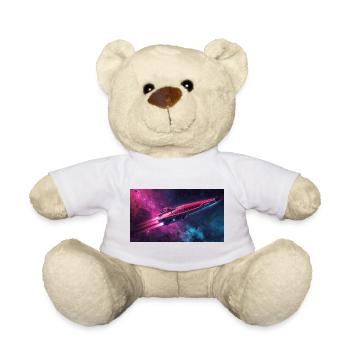 spaceship - Teddy Bear - white - Front