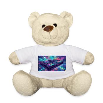 J’adore la musique - Nounours - blanc - Devant