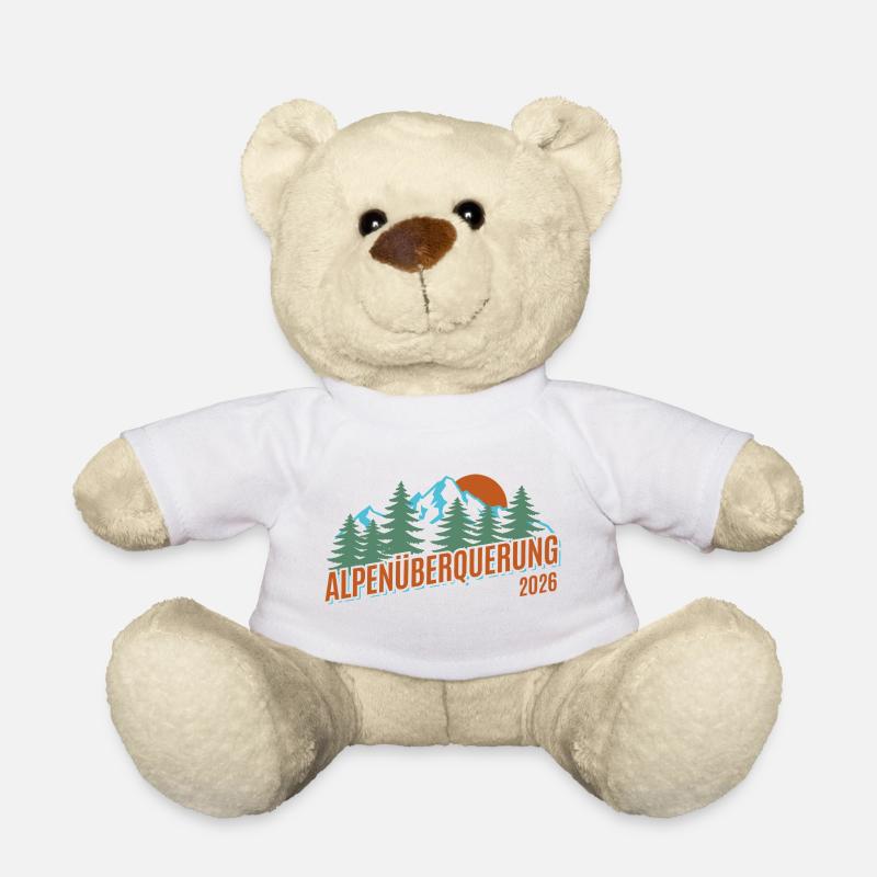 Alpen Überquerung 2026 - Wandern - Teddy - Weiß
