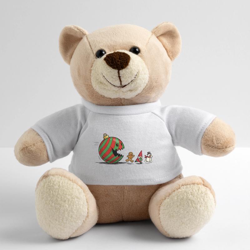 Verschlingende Weihnachtskugel Ornament Teddy