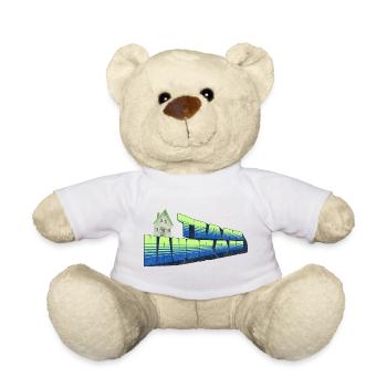 Team House Construction - Teddy Bear - white - Front