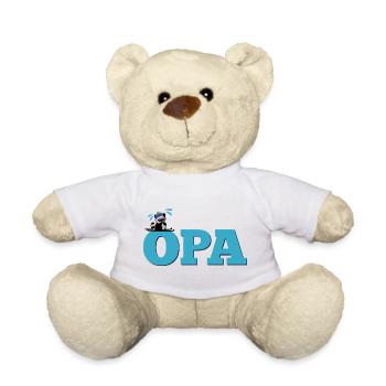 Skifahren Ski Opa - Teddy - Weiß - Vorne
