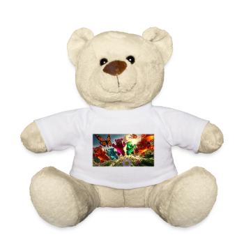 Gummibärchen-Abenteuer im Frühlingslicht - Teddy - Weiß - Vorne