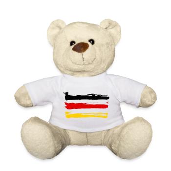 Deutschland  - Teddy - Weiß - Vorne