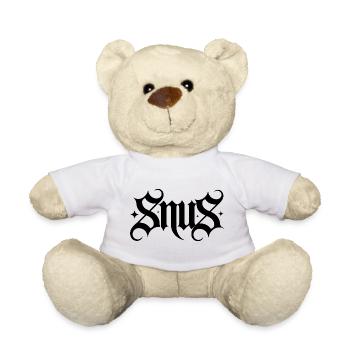 Snus – Nikotinbeutel Zyn T-Shirt - Teddy - Weiß - Vorne