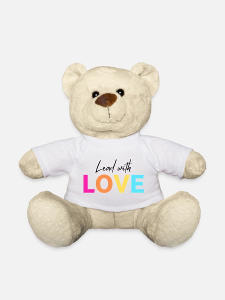 Führe mit LIEBE - Teddy - Weiß