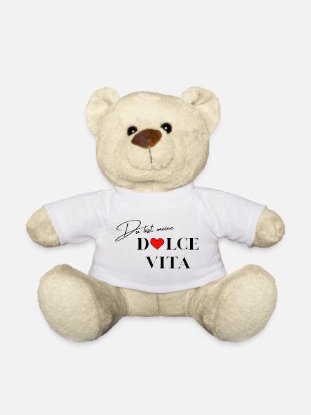 Saying Love - Teddy Bear - white